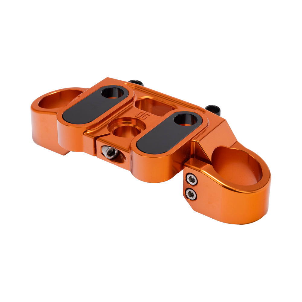 Orange OG 2018-Up Softail 49mm Drop 1 inch Top Triple Tree