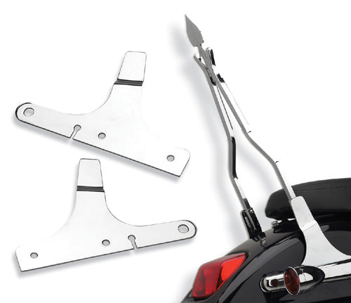 Harley Davidson Softail Deuce Sissy Bar Side Plates