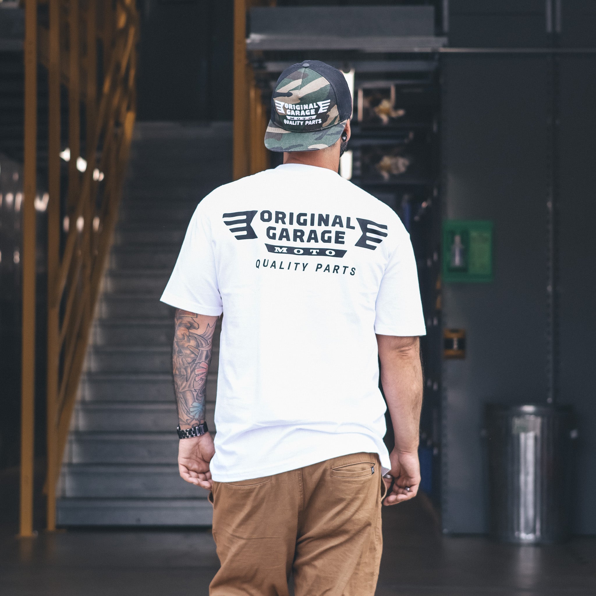 Quality Parts Tee - White
