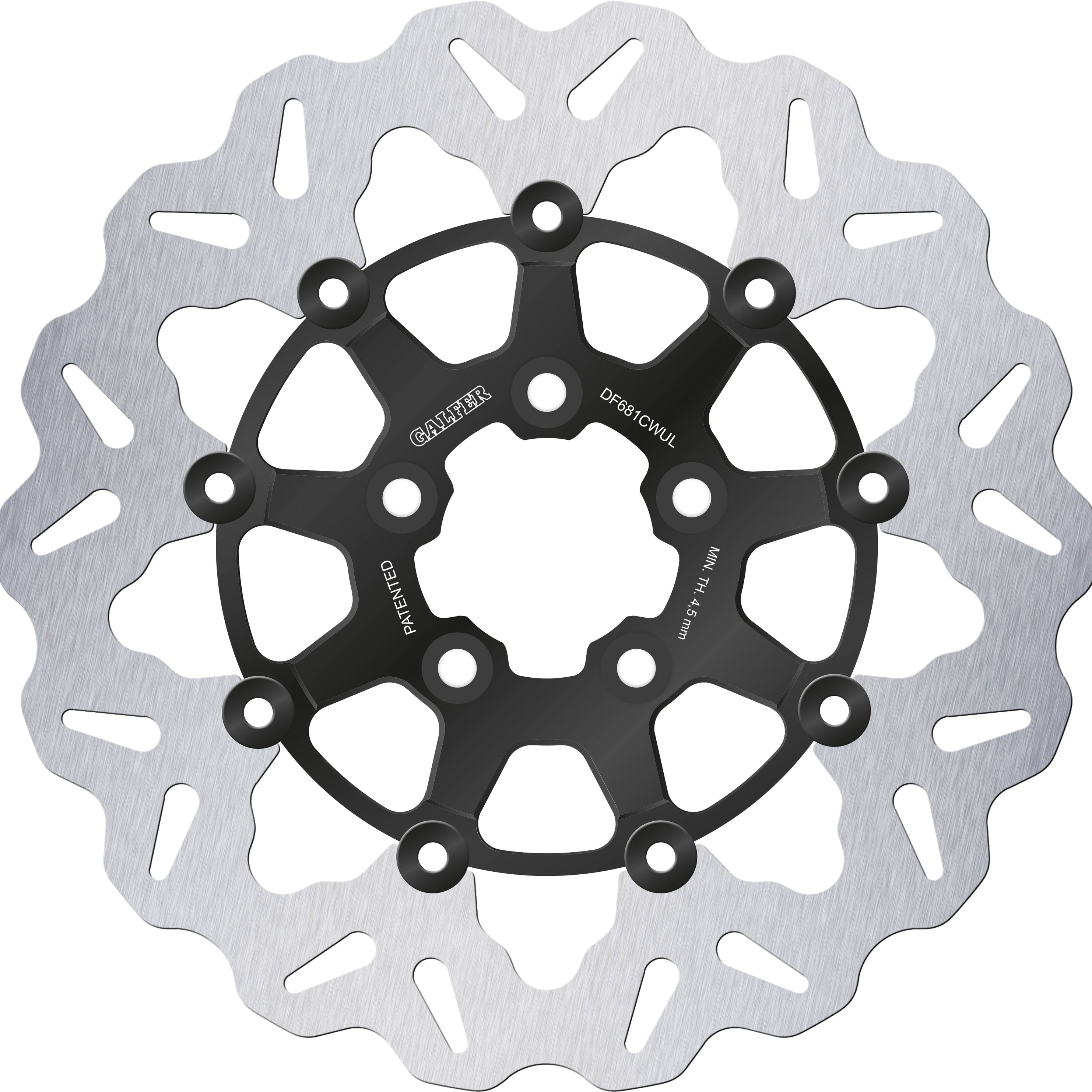 11.5" Standard Floating Wave® Rotor - Rear - Harley Davidson