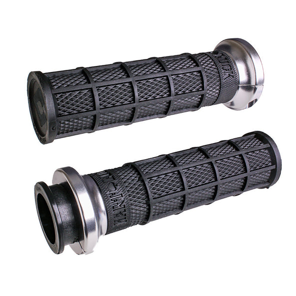 Indian 2018+ Touring Lock-On Hart-Luck Signature Full-Waffle Grips