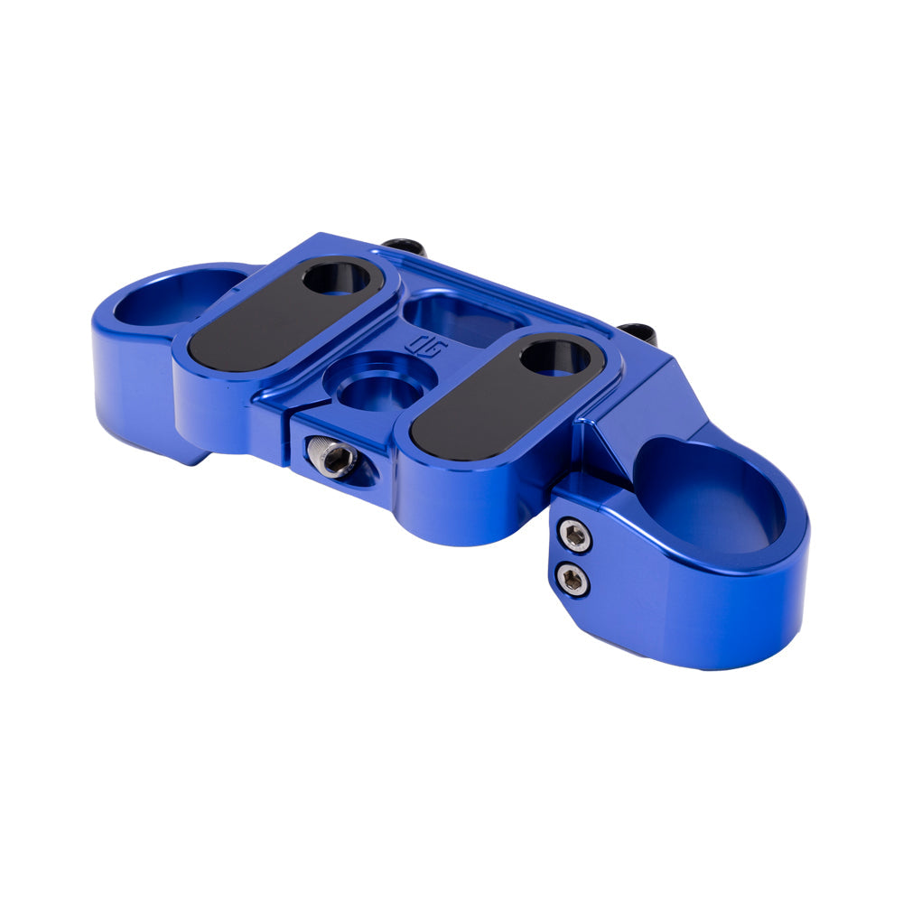 Blue OG 2018-Up Softail 49mm Drop 1 inch Top Triple Tree