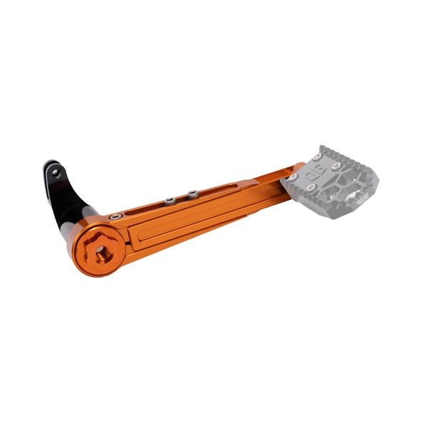 Orange Adjustable Brake Arm for Harley-Davidson Touring Models