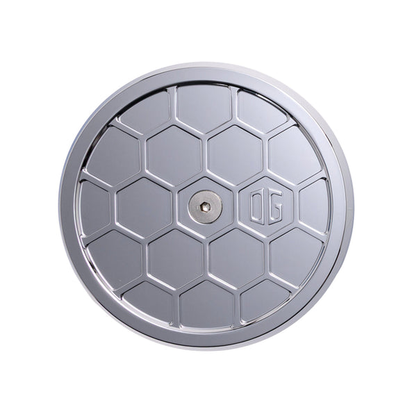 OG Chrome Round Air Cleaner Cover HoneyComp