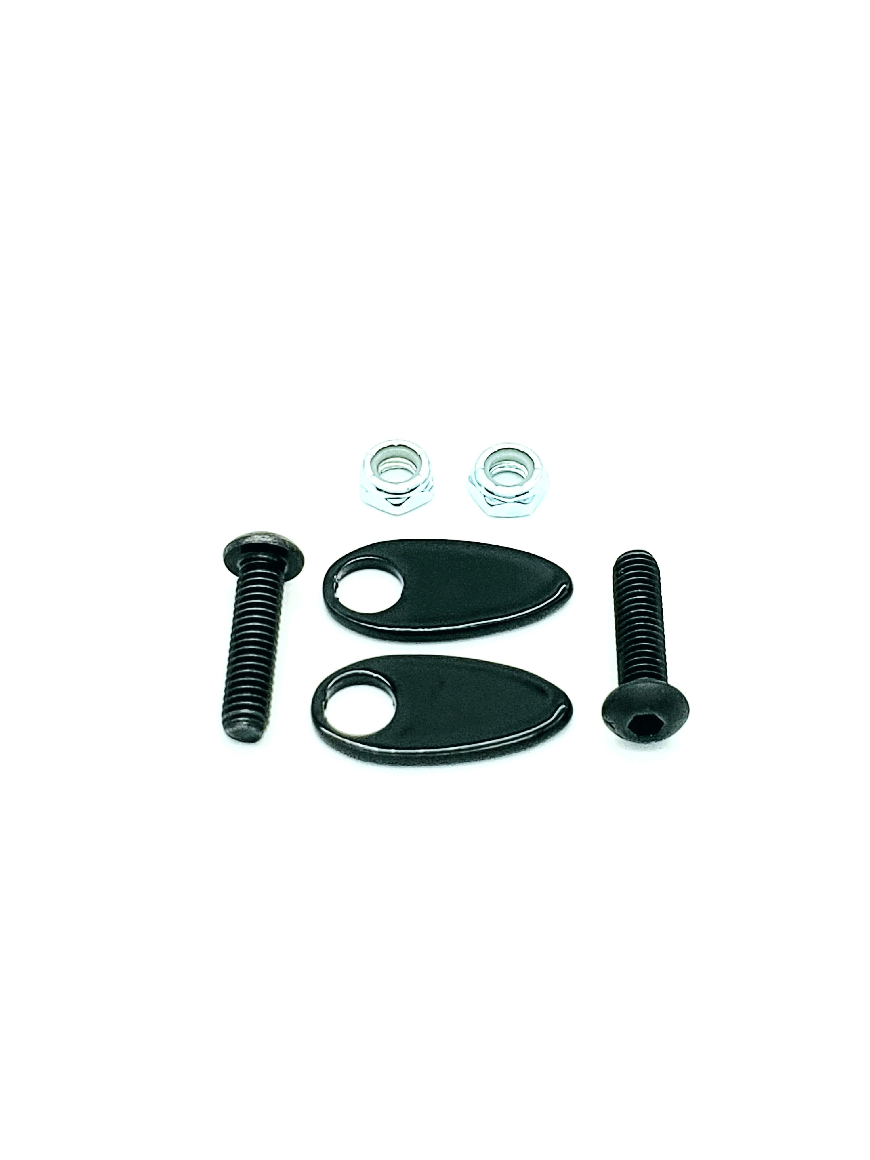 Dyna Recessed Cover Plates & Bolts (set of 2)