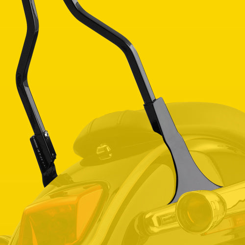 Harley Davidson Softail Deuce Sissy Bar Side Plates