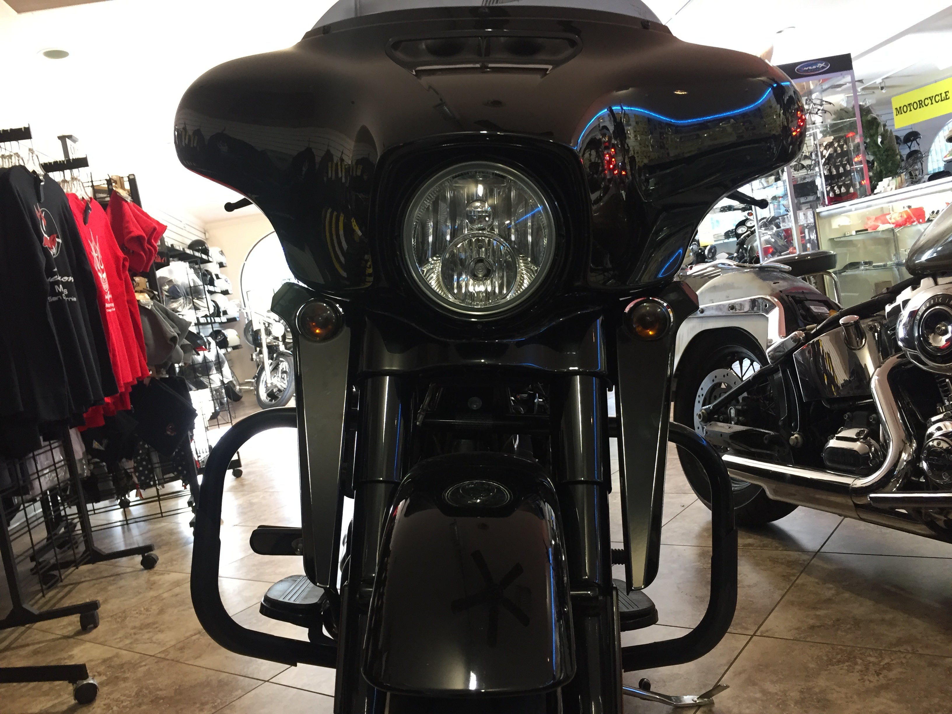 Gloss Black Street Glide Wind Deflectors