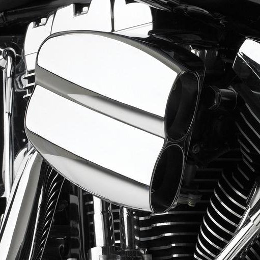 chrome MoFlow Air Cleaner for Harley Davidson Motorcycles
