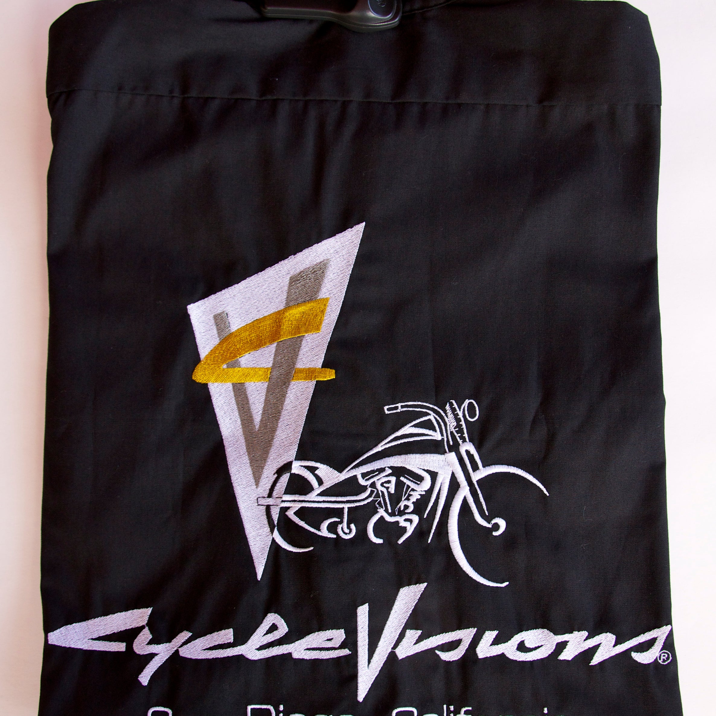 CycleVisions Emb.Logo Shirt - Black CV13BK