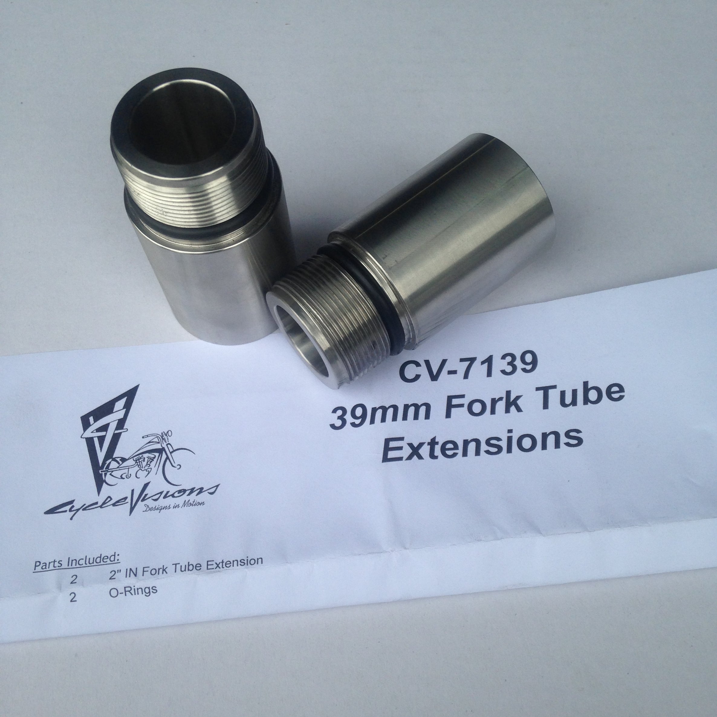 39mm Fork Tube Extension